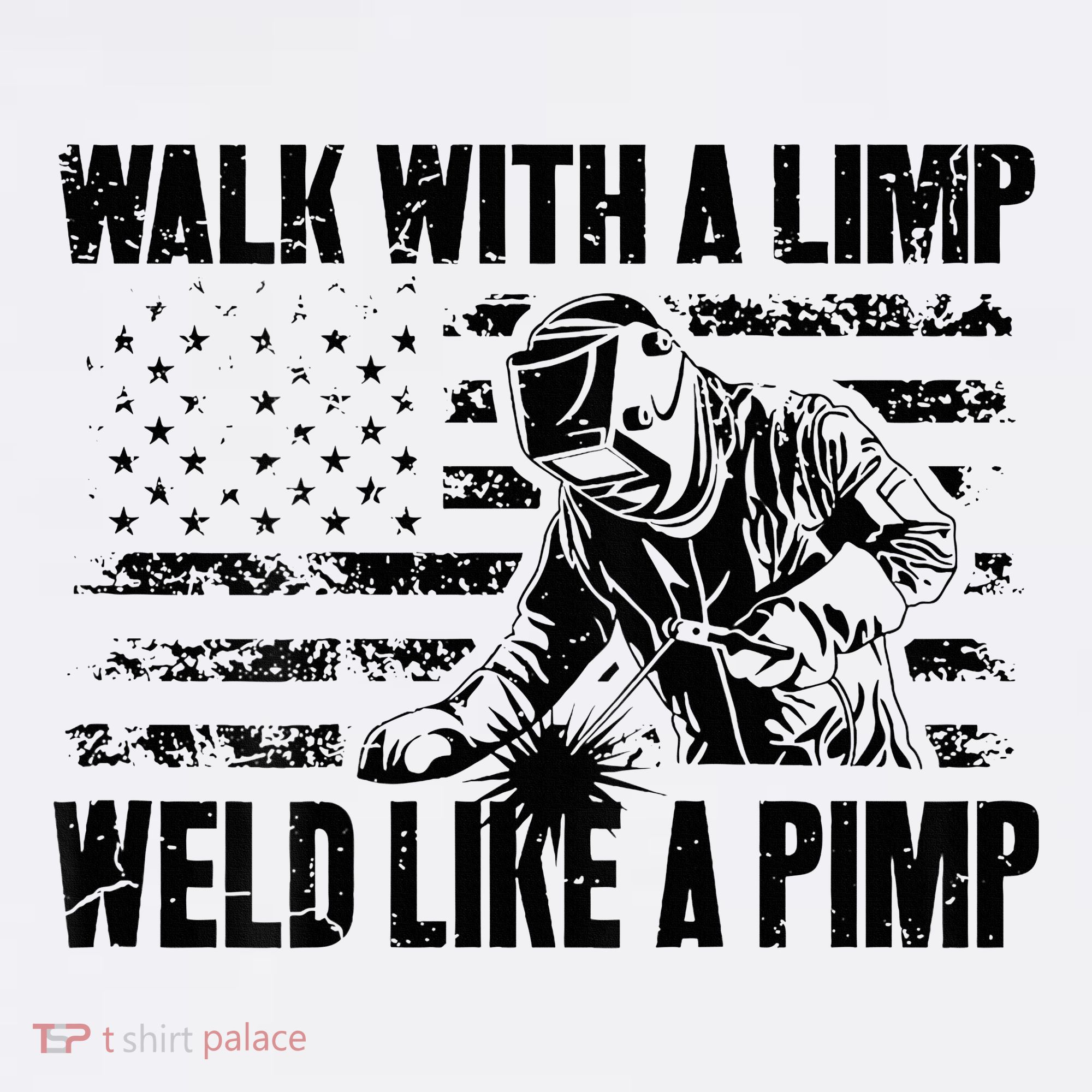 Walk With A Limp Weld Like A Pimp Ornament