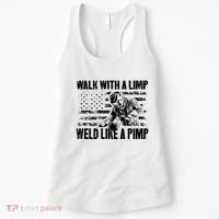 Walk With A Limp Weld Like A Pimp Women's Tank Top thumb 0