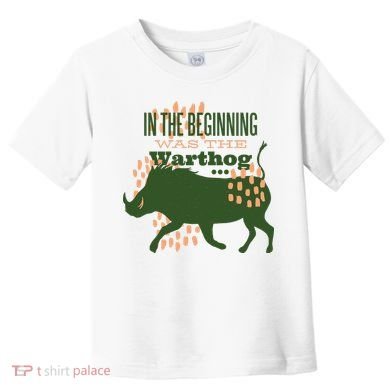 Warthog Toddler T-Shirt