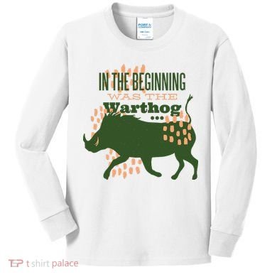 Warthog Kids Long Sleeve Shirt
