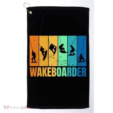 Wakeboarder Golf Towel