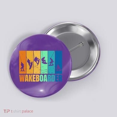 Wakeboarder Button