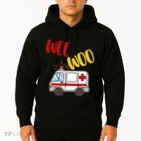 Wee Woo Ambulance Amr Funny Ems Emt Paramedic Gift Hoodie thumb 2