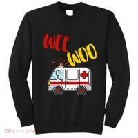 Wee Woo Ambulance Amr Funny Ems Emt Paramedic Gift Sweatshirt thumb 0
