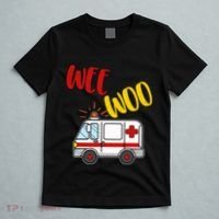 Wee Woo Ambulance Amr Funny Ems Emt Paramedic Gift T-Shirt thumb 5