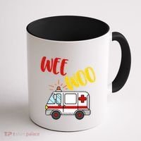 Wee Woo Ambulance Amr Funny Ems Emt Paramedic Gift Coffee Mug thumb 1