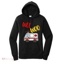 Wee Woo Ambulance Amr Funny Ems Emt Paramedic Gift Women's Hoodie thumb 0