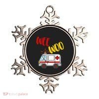 Wee Woo Ambulance Amr Funny Ems Emt Paramedic Gift Ornament thumb 0