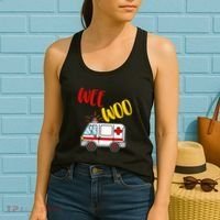 Wee Woo Ambulance Amr Funny Ems Emt Paramedic Gift Women's Tank Top thumb 2