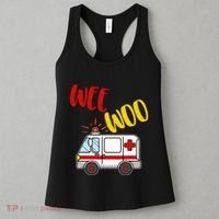 Wee Woo Ambulance Amr Funny Ems Emt Paramedic Gift Women's Tank Top thumb 3