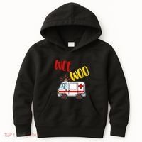 Wee Woo Ambulance Amr Funny Ems Emt Paramedic Gift Kids Hoodie thumb 0