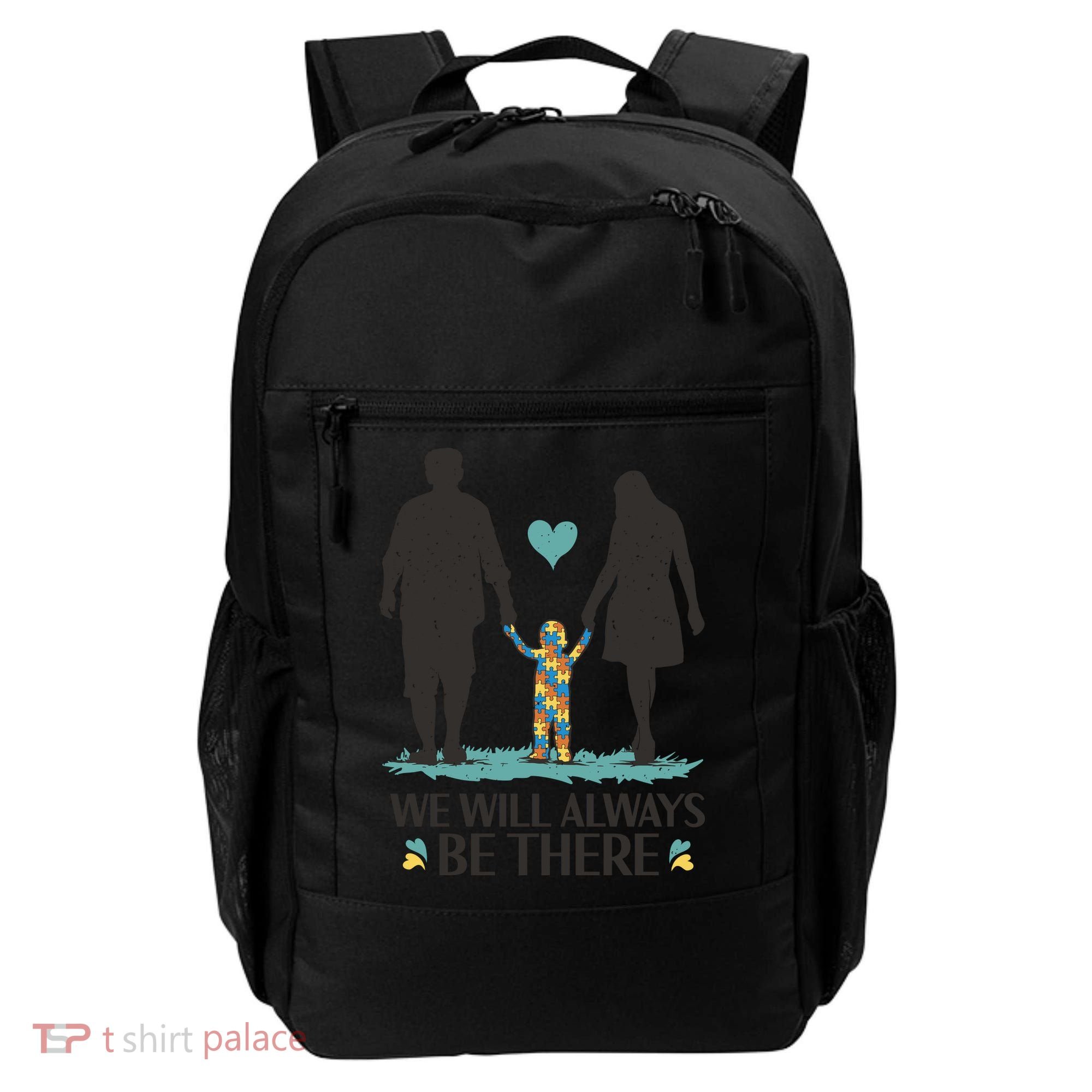 We Will Always Be There Autism Parent Backpack