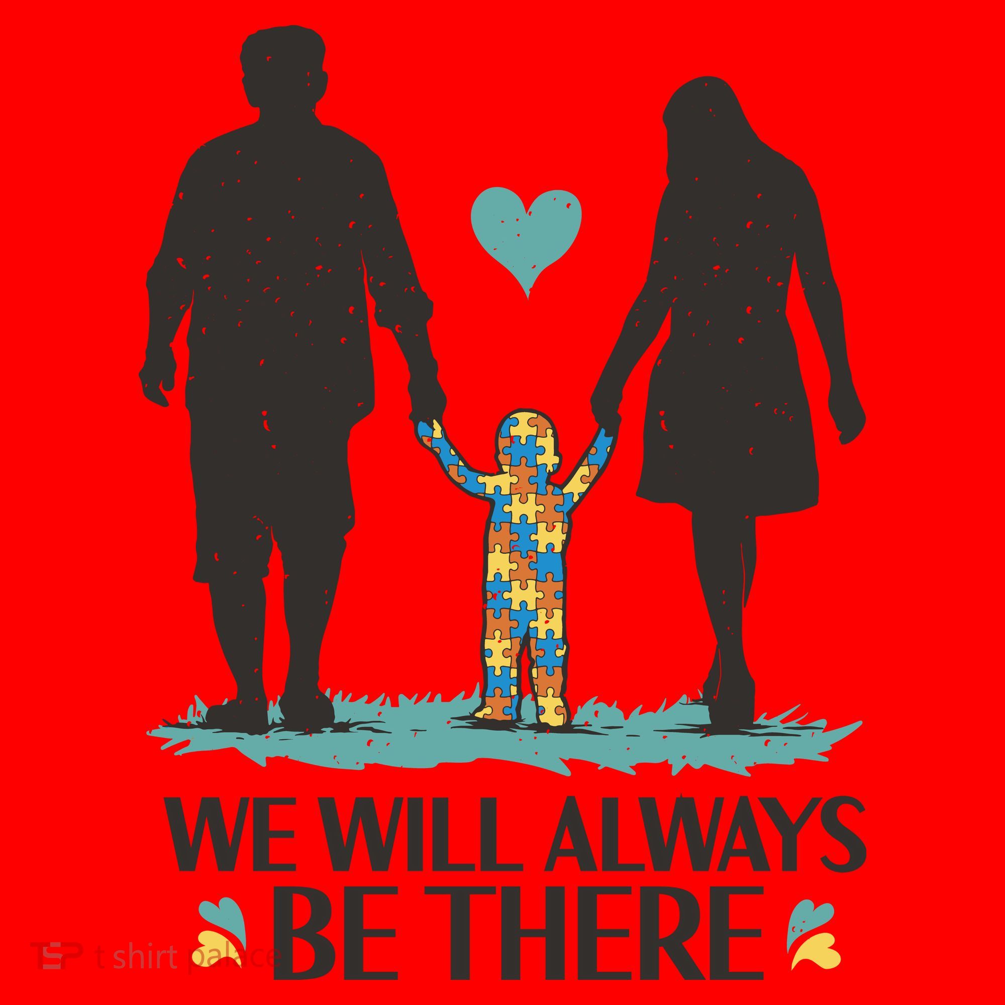 We Will Always Be There Autism Parent Santa Hat