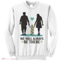 We Will Always Be There Autism Parent Sweatshirt thumb 0