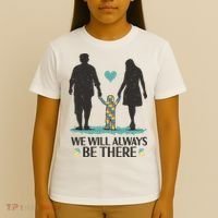 We Will Always Be There Autism Parent T-Shirt thumb 4