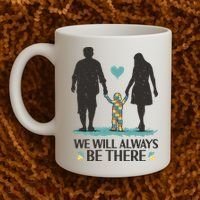 We Will Always Be There Autism Parent Coffee Mug thumb 2
