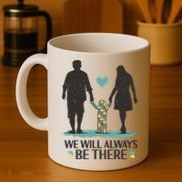We Will Always Be There Autism Parent Coffee Mug thumb 4
