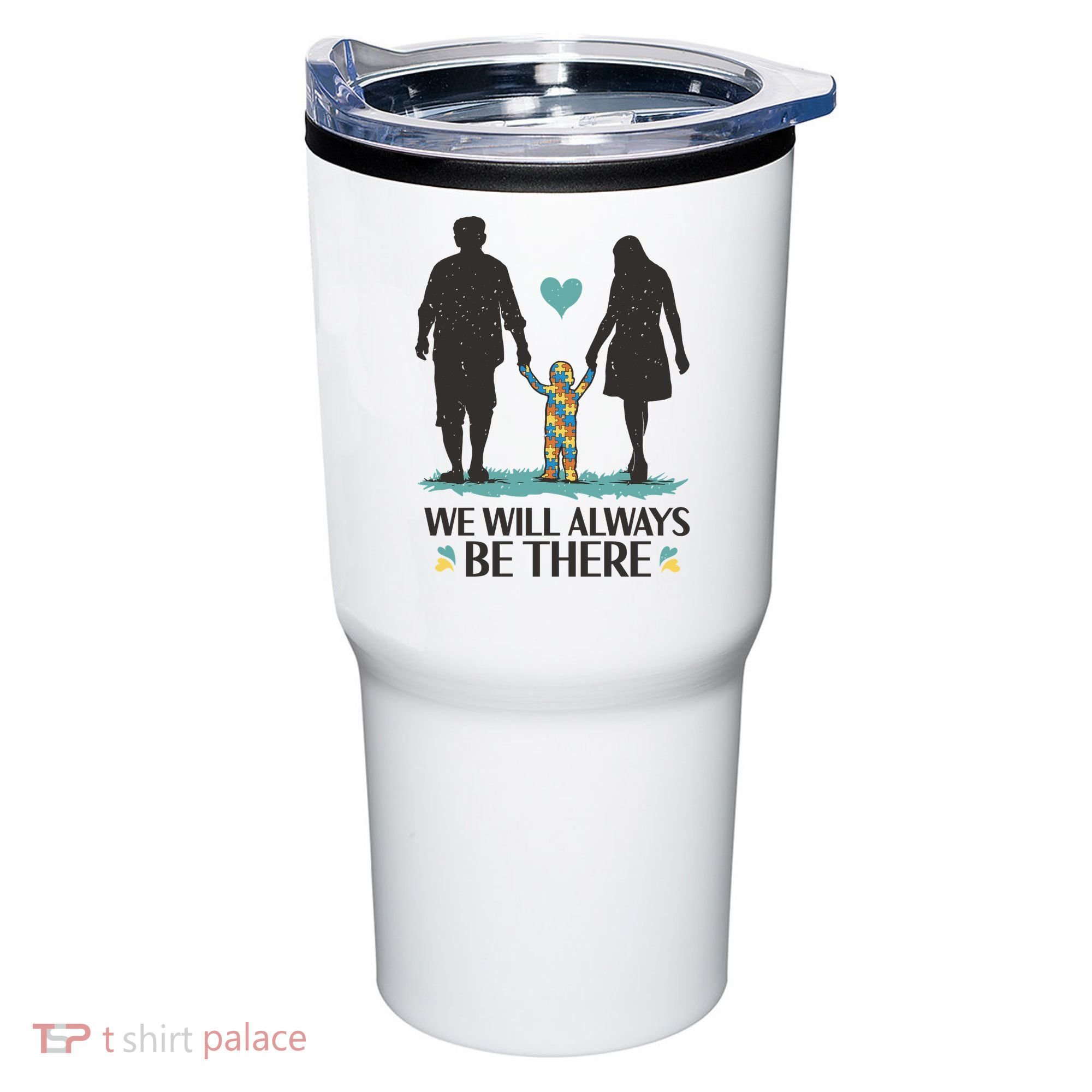 We Will Always Be There Autism Parent Tumbler
