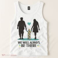We Will Always Be There Autism Parent Tank Top thumb 2