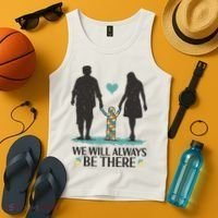 We Will Always Be There Autism Parent Tank Top thumb 4