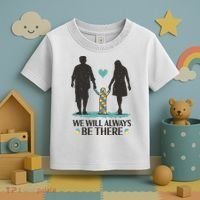 We Will Always Be There Autism Parent Toddler T-Shirt thumb 3