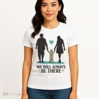 We Will Always Be There Autism Parent Women's T-Shirt thumb 4