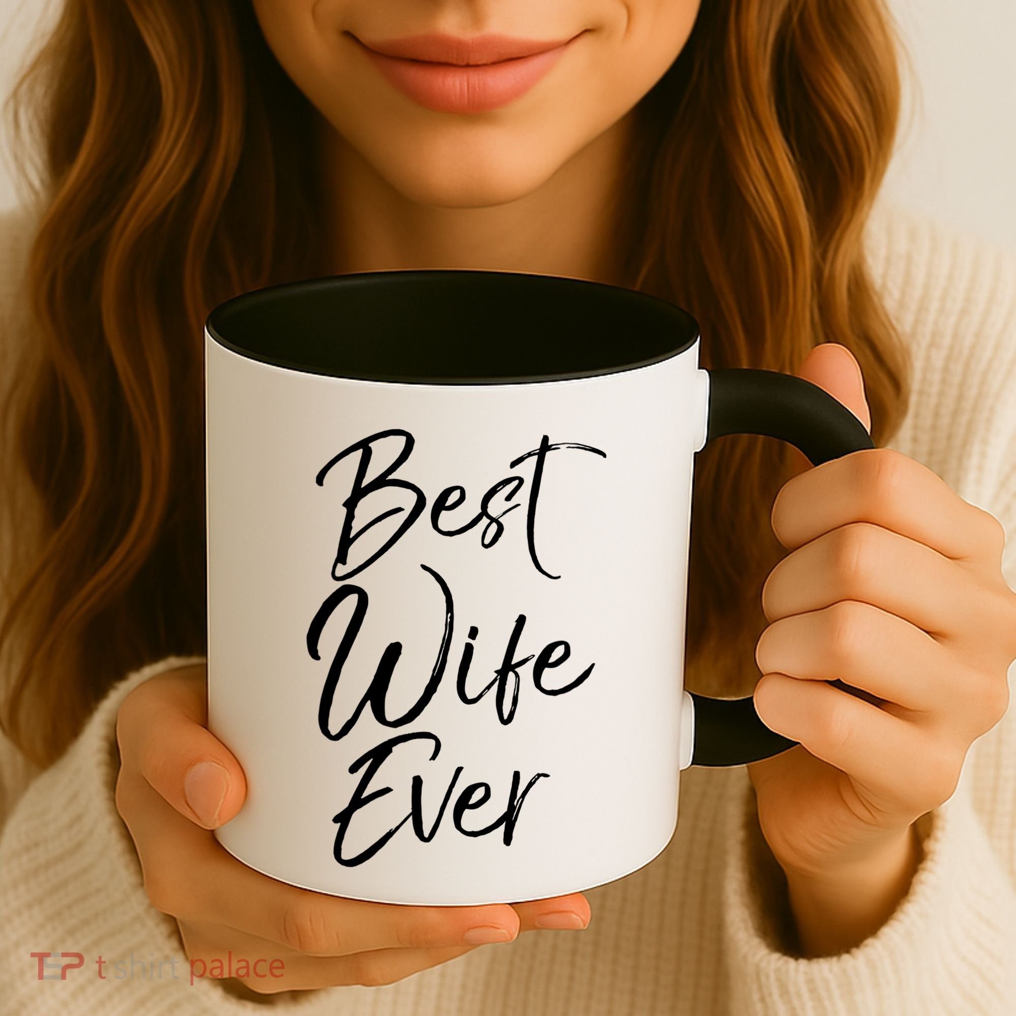 Wo Wedding Anniversary Gift From New Husband Best Wife Ever Gift Coffee Mug