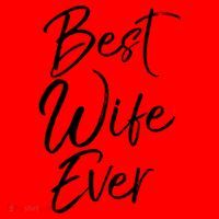 Wo Wedding Anniversary Gift From New Husband Best Wife Ever Gift Santa Hat thumb 1