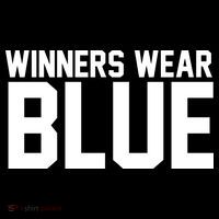 Winners Wear Blue Game Competition Doggie Tank thumb 4