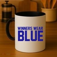 Winners Wear Blue Game Competition Coffee Mug thumb 4