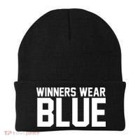 Winners Wear Blue Game Competition Beanie thumb 0