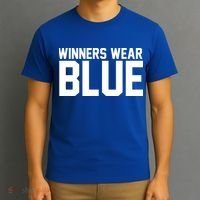 Winners Wear Blue Game Competition T-Shirt thumb 3