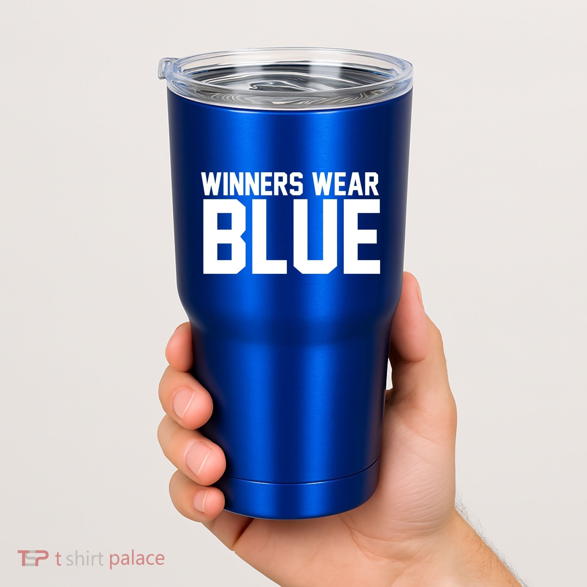 Winners Wear Blue Game Competition Tumbler