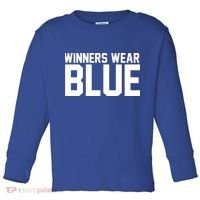 Winners Wear Blue Game Competition Toddler Long Sleeve Shirt thumb 0