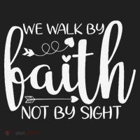 We Walk By Faith Not By Sight God Faith Jesus Hat thumb 2