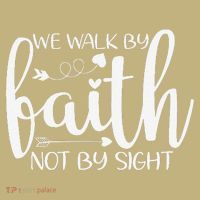 We Walk By Faith Not By Sight God Faith Jesus Polo thumb 2