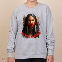 We Will Be Heard Missing And Murdered Indigenous Women MMIW Women's Sweatshirt thumb 0