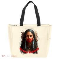 We Will Be Heard Missing And Murdered Indigenous Women MMIW Tote Bag thumb 0