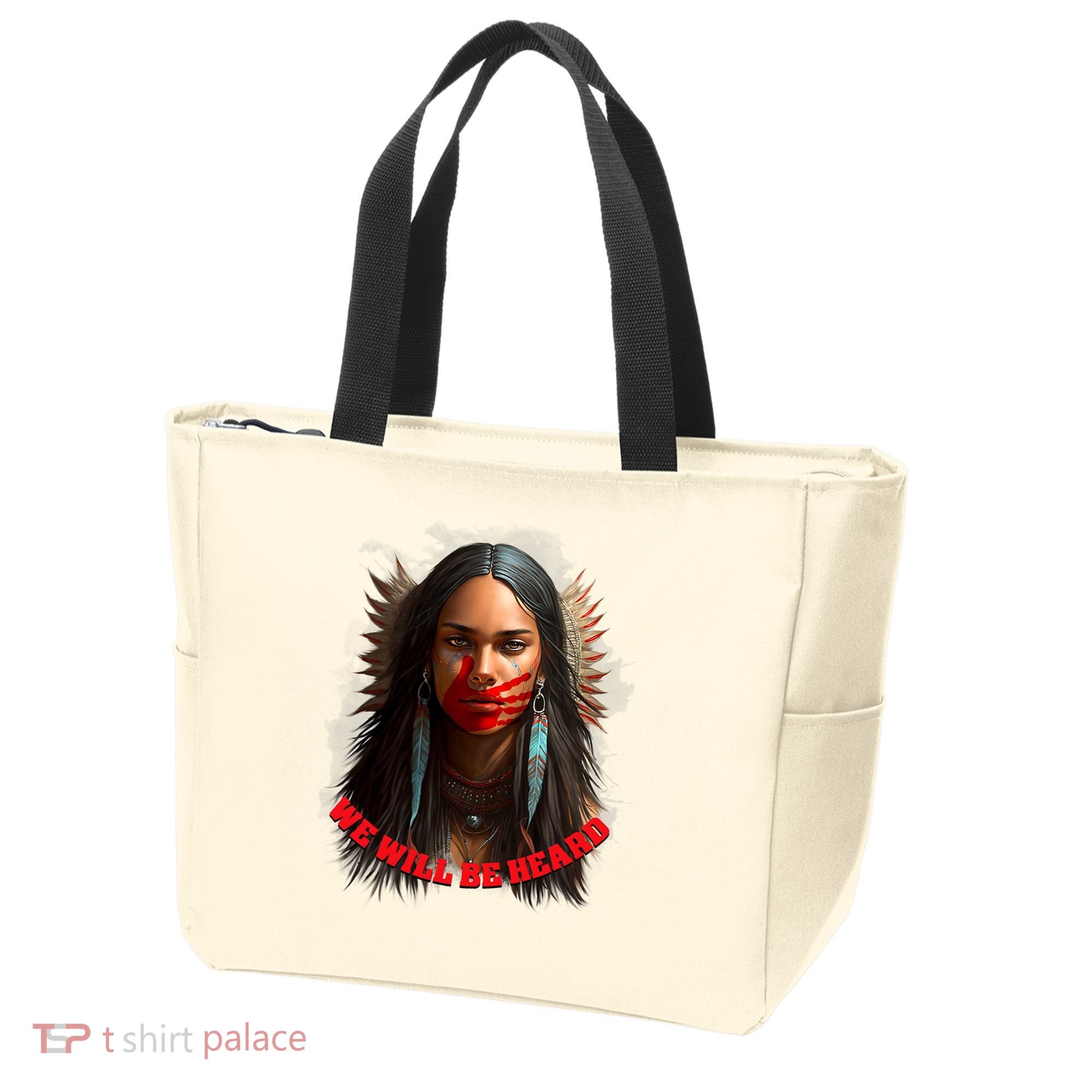 We Will Be Heard Missing And Murdered Indigenous Women MMIW Tote Bag