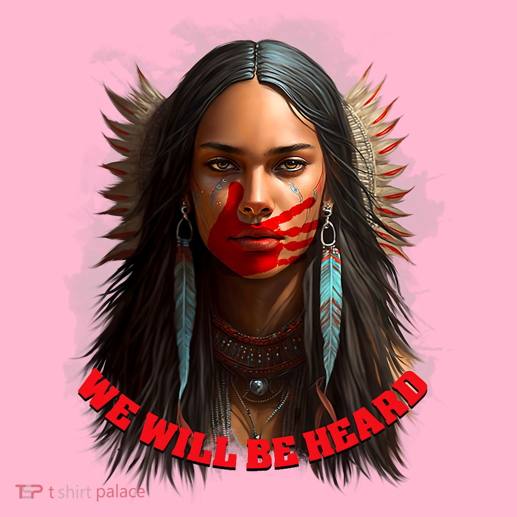 We Will Be Heard Missing And Murdered Indigenous Women MMIW Coaster