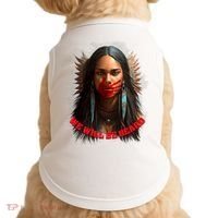 We Will Be Heard Missing And Murdered Indigenous Women MMIW Doggie Tank thumb 0