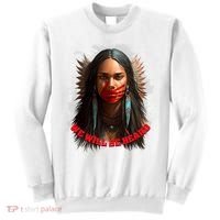 We Will Be Heard Missing And Murdered Indigenous Women MMIW Sweatshirt thumb 0