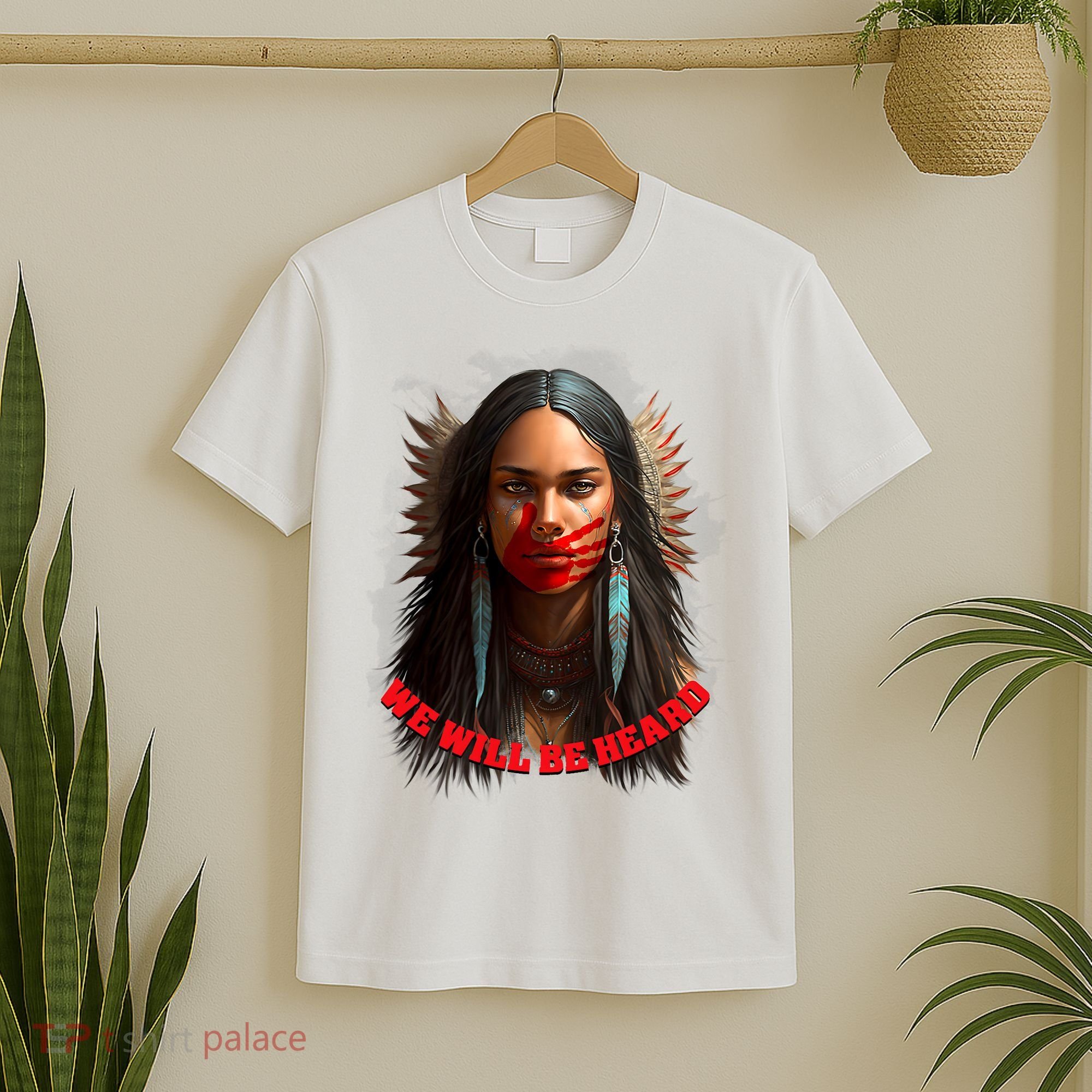 We Will Be Heard Missing And Murdered Indigenous Women MMIW T-Shirt