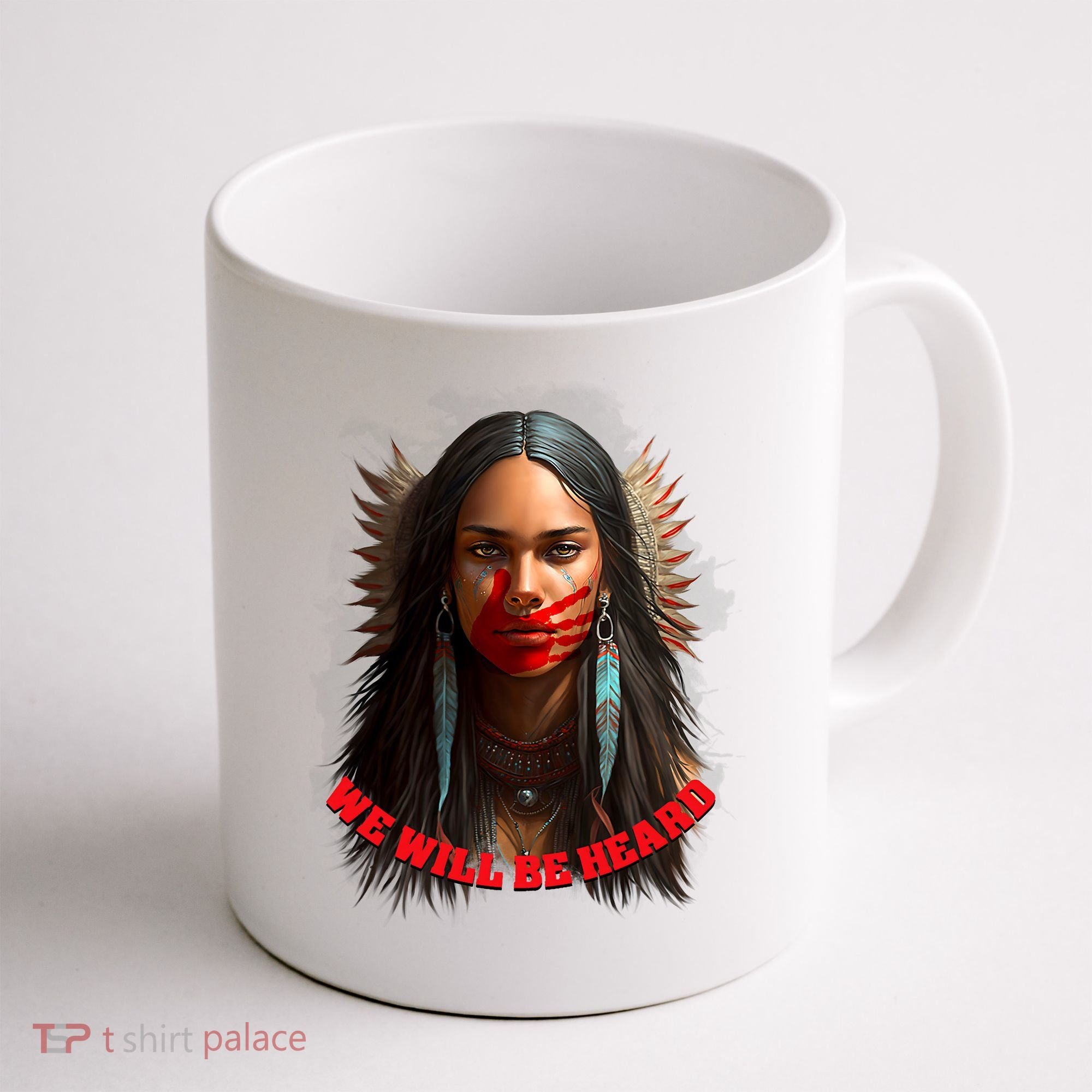 We Will Be Heard Missing And Murdered Indigenous Women MMIW Coffee Mug