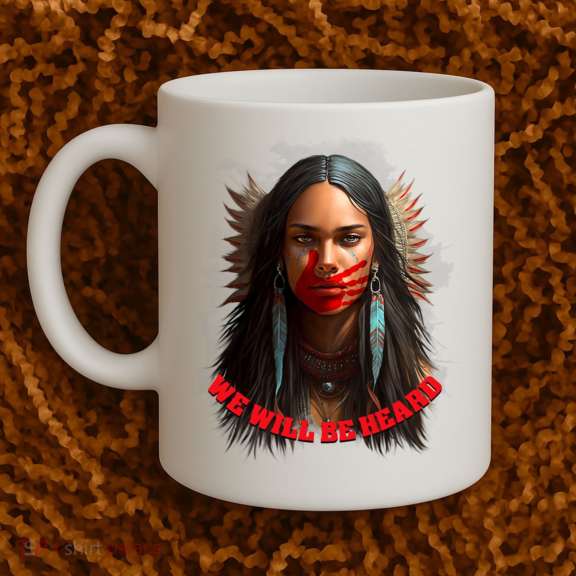 We Will Be Heard Missing And Murdered Indigenous Women MMIW Coffee Mug