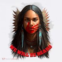 We Will Be Heard Missing And Murdered Indigenous Women MMIW Mousepad thumb 1