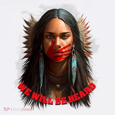 We Will Be Heard Missing And Murdered Indigenous Women MMIW Ornament
