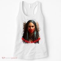 We Will Be Heard Missing And Murdered Indigenous Women MMIW Women's Tank Top thumb 0