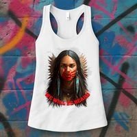 We Will Be Heard Missing And Murdered Indigenous Women MMIW Women's Tank Top thumb 3
