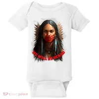 We Will Be Heard Missing And Murdered Indigenous Women MMIW Baby Bodysuit thumb 0